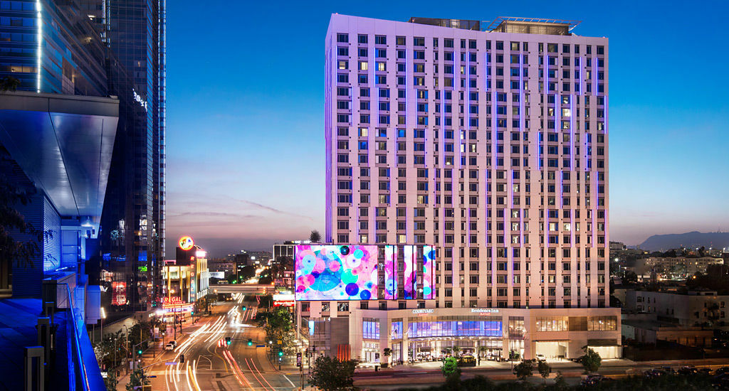 Hotel Courtyard By Marriott Angeles L.a. Live Los Angeles